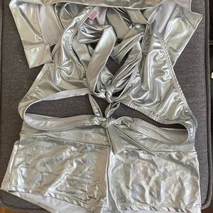 Silver holographic rave bundle